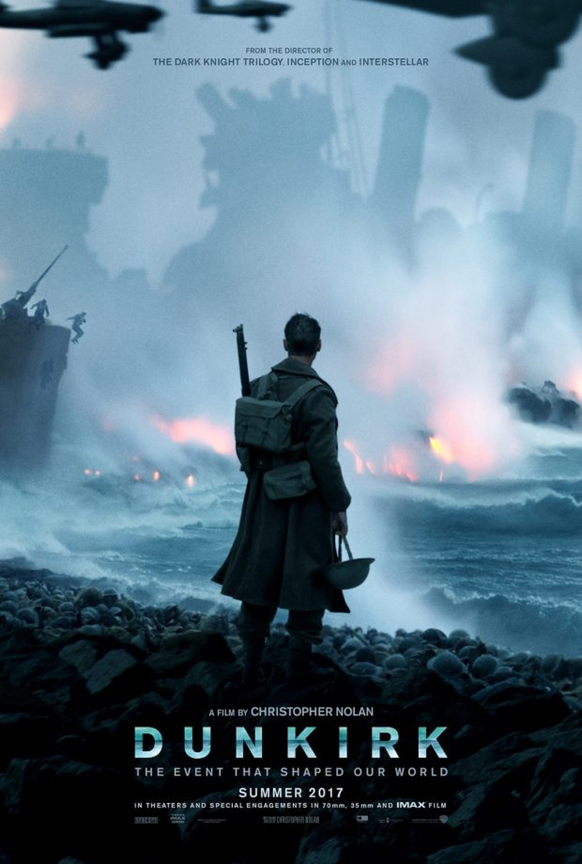 Dunkirk: كريستوفر نولان يكشف عن ملصق محارب أول لفيلمه الجديد