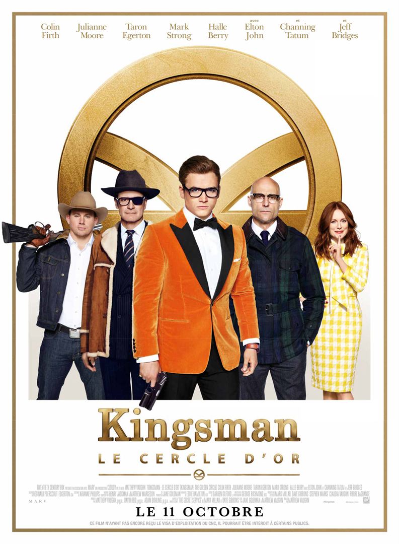 Casting Kingsman: Le Cercle d'or