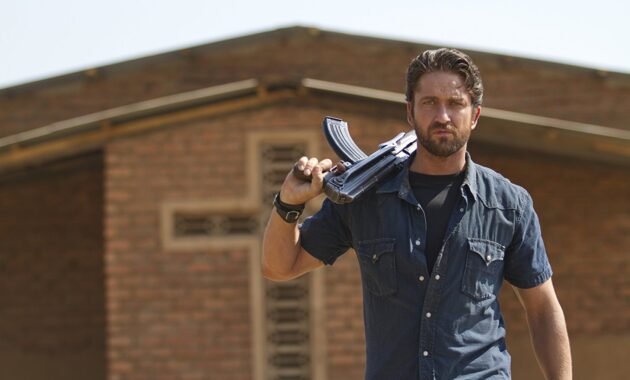 Gerard Butler : Photo Machine Gun