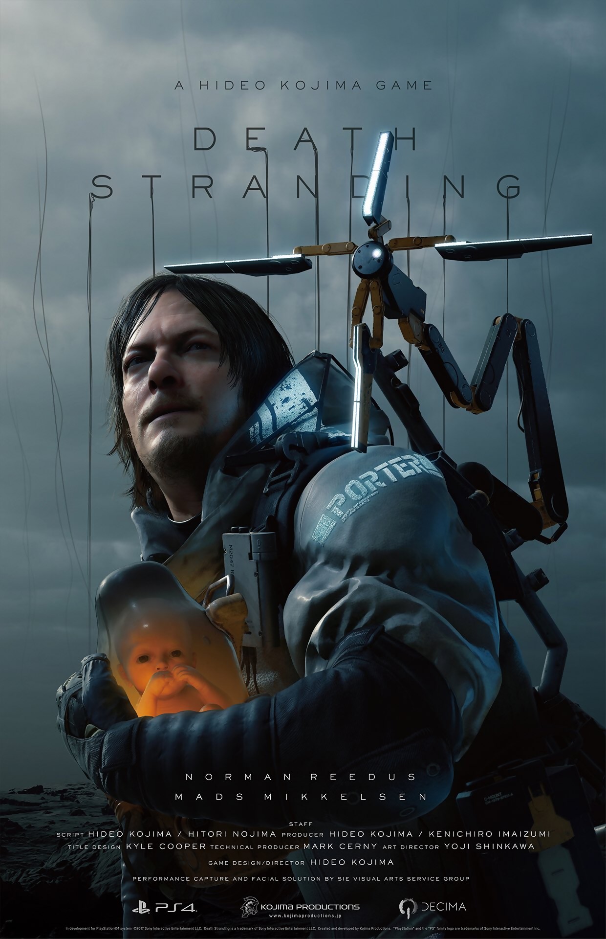 Death Stranding: يقدم لنا Hideo Kojima مقطعًا دعائيًا أخيرًا ضخمًا للعبة الحدث الخاصة به