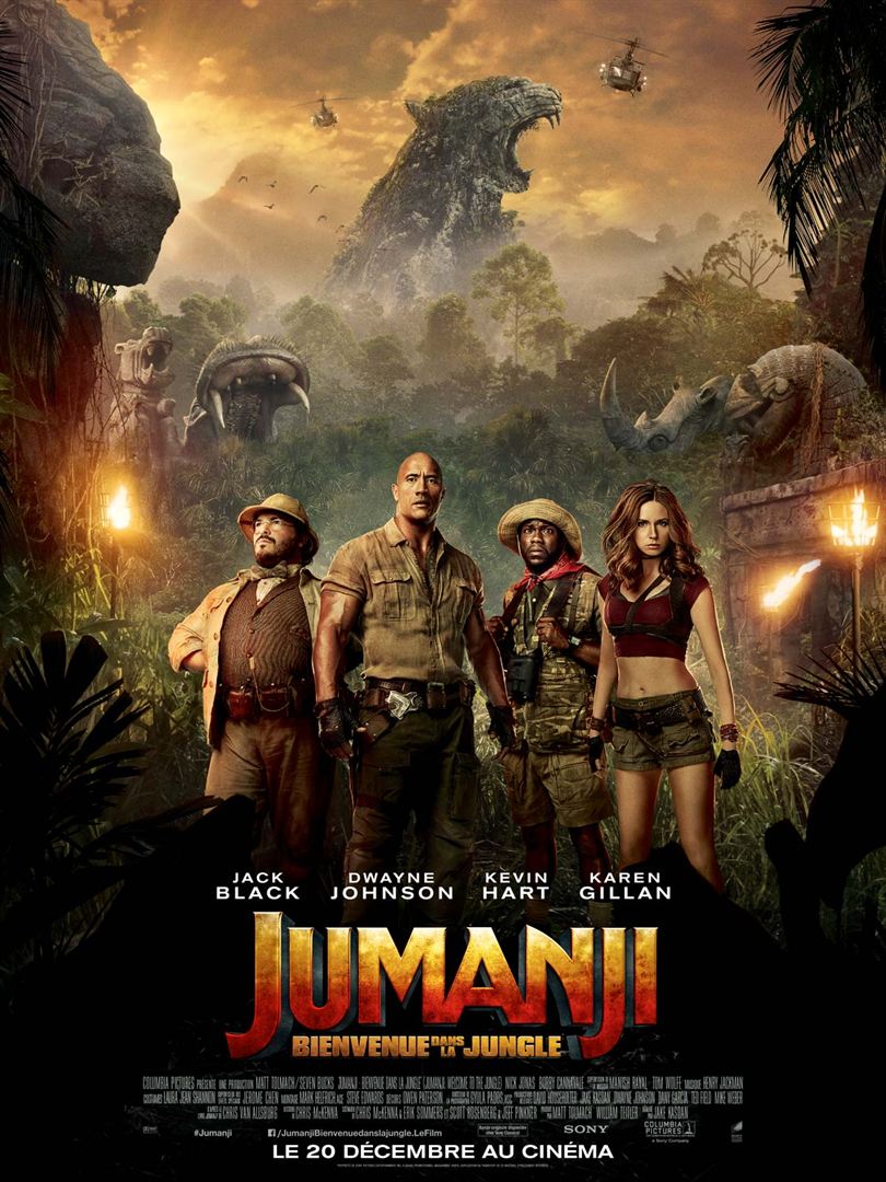 يفكر Jumanji بشكل كبير وقد يستحق الحصول على تكملة في وقت مبكر من عام 2019