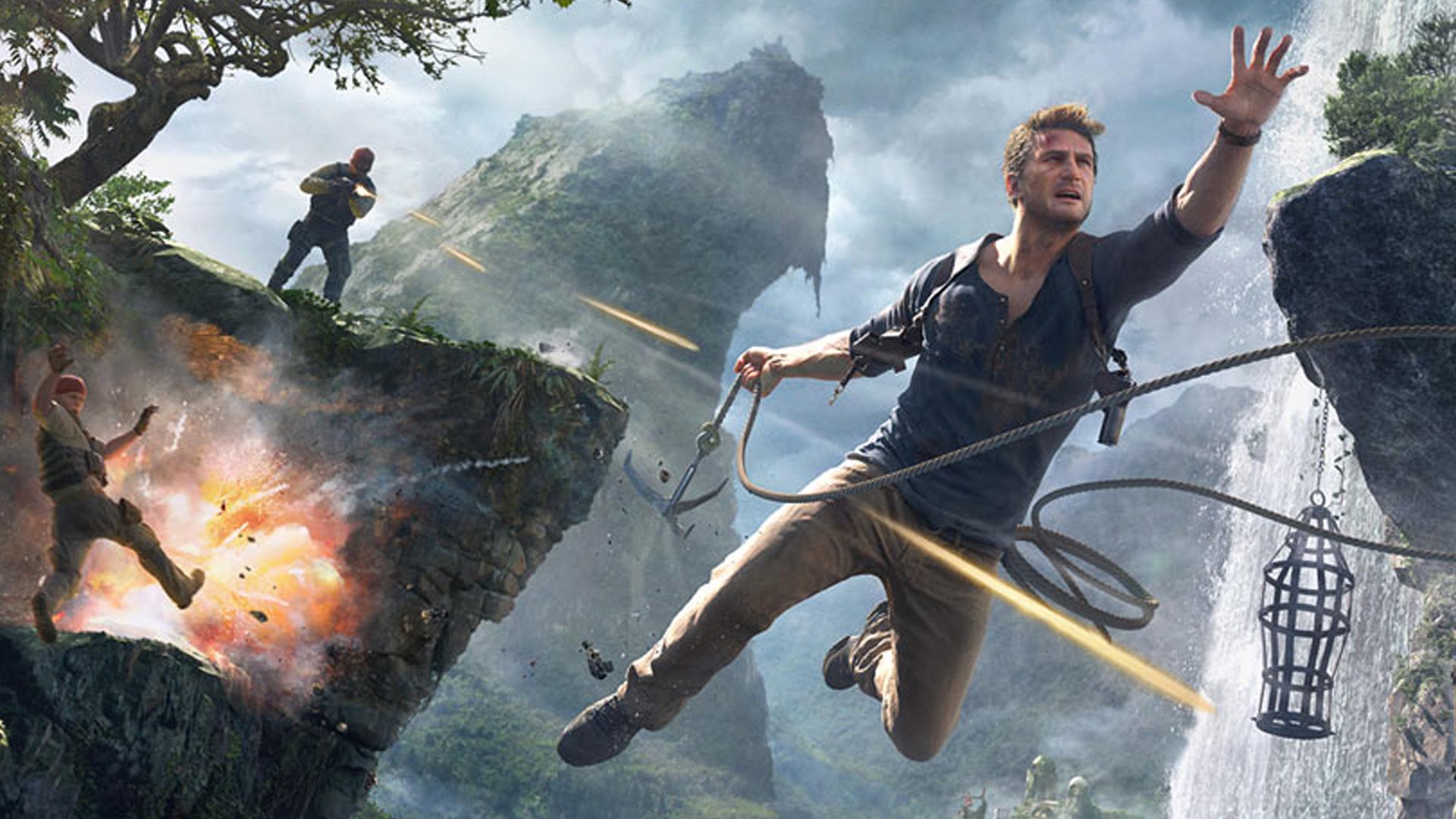 Uncharted: أدلة جديدة في صور لتوم هولاند ومارك ولبرغ صيد الكنز