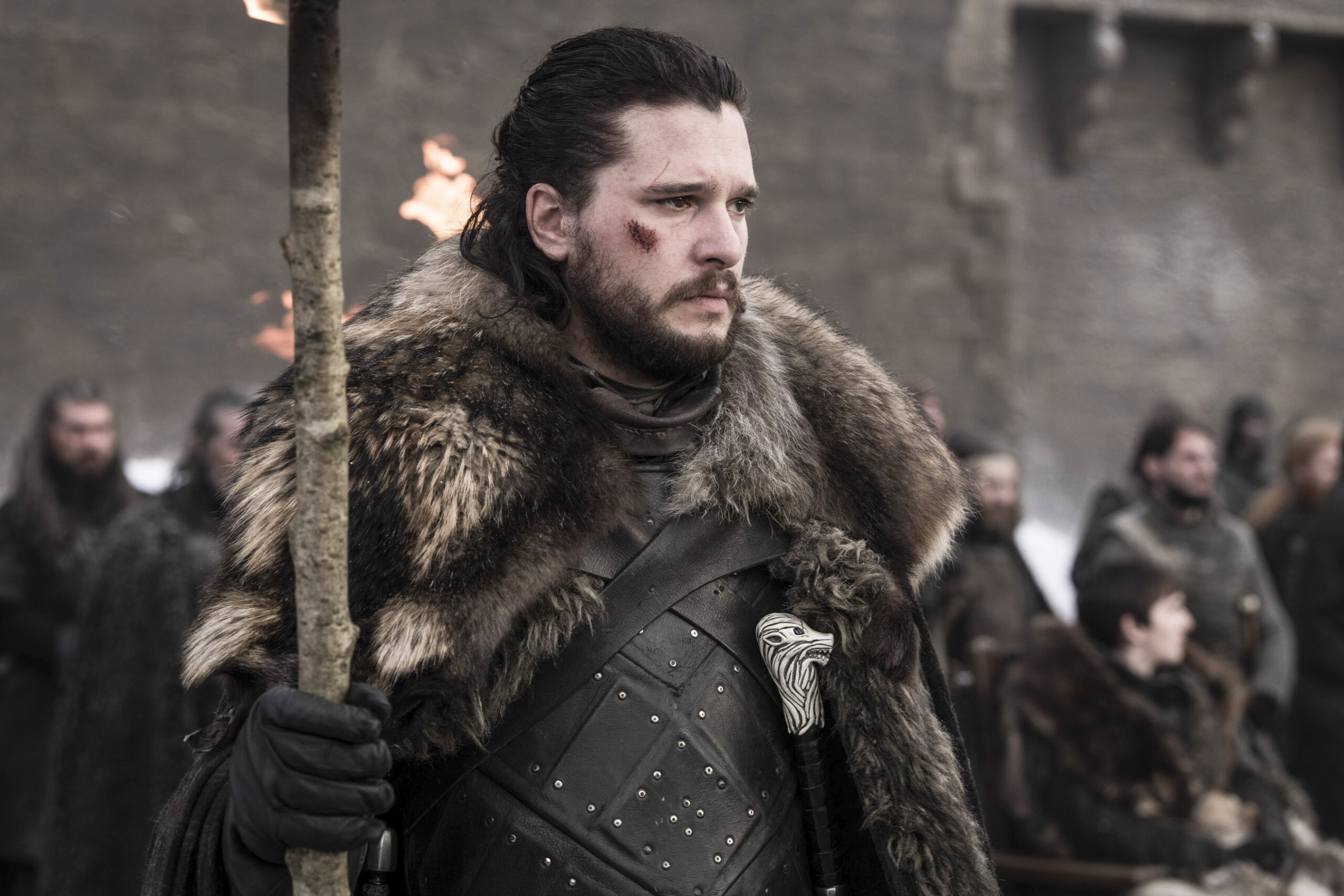 Game of Thrones: يستعد Jon Snow من Kit Harington