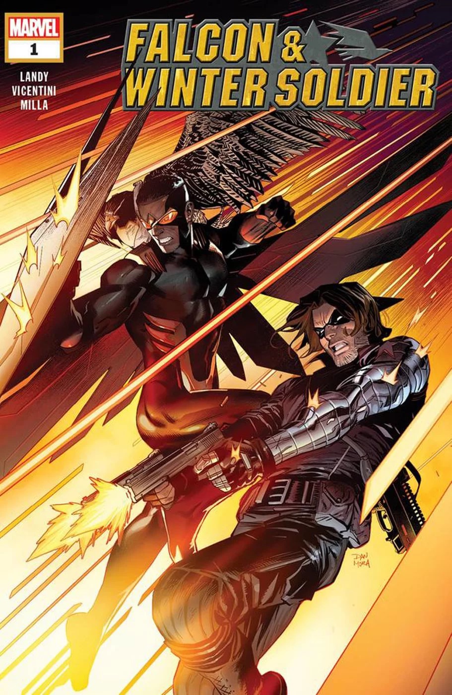 تقوم Marvel بإعداد سلسلة Disney + حول The Falcon &amp; The Winter Soldier مع رسوم كاريكاتورية جديدة