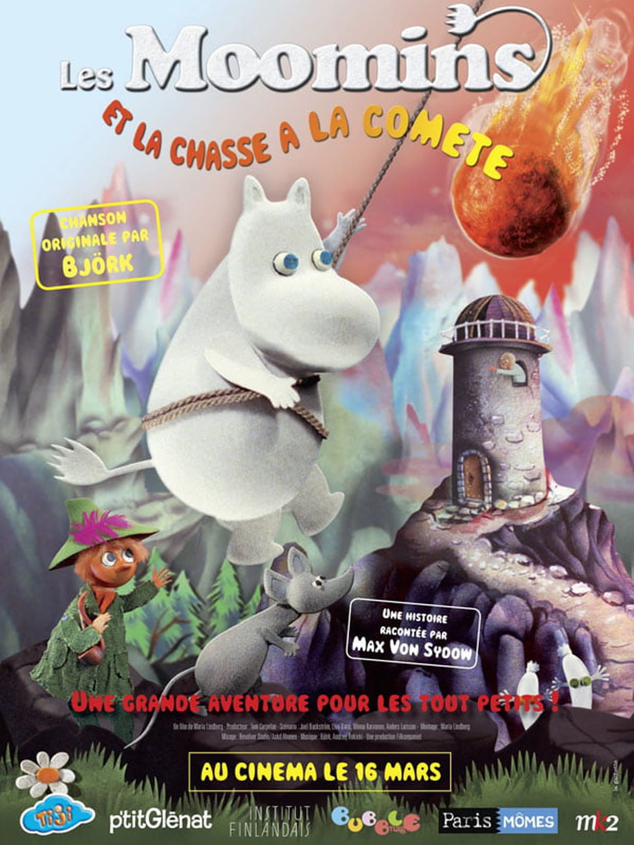 يلقي Moomins وصيد المذنب