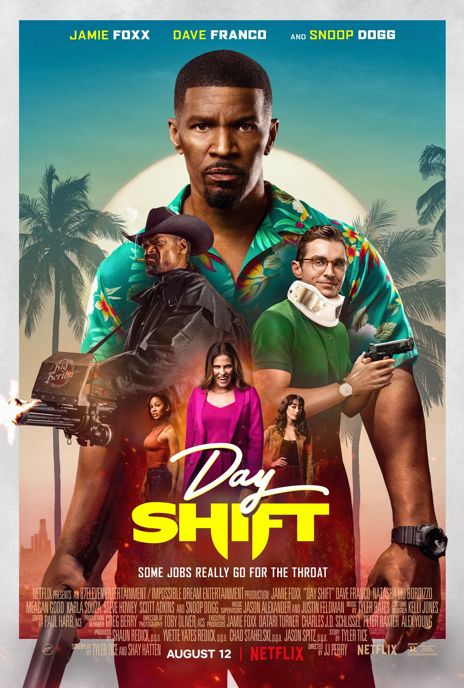 Day Shift: مراجعة منتفخة ضد مصاصي الدماء على Netflix